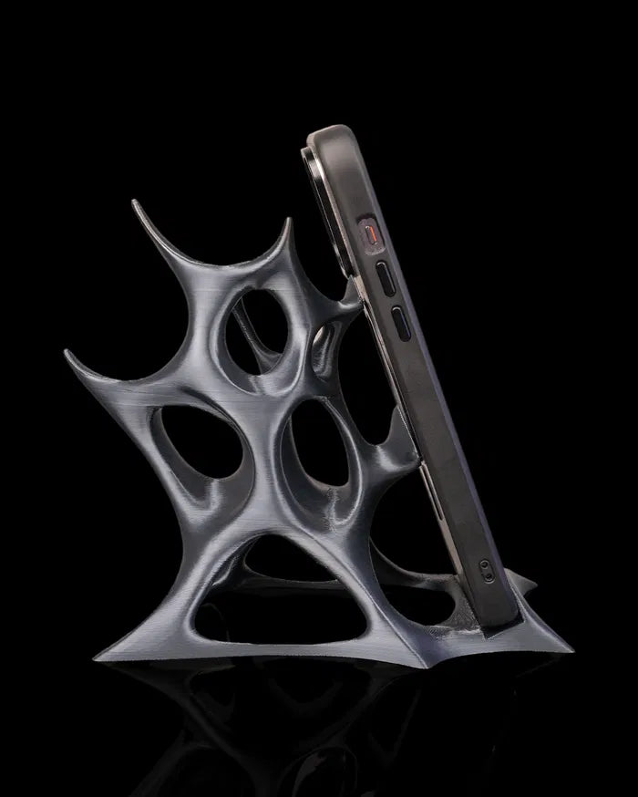 Suporte para celular com aderência orgânica