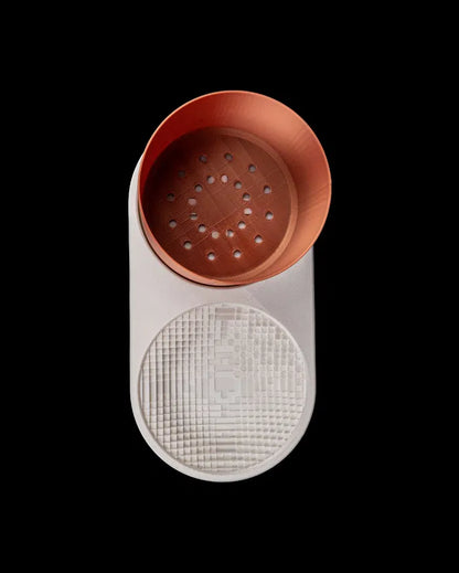 Porta-joias e vaso de plantas VOXEL